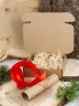 Набор для упаковки подарка - подарочная коробка 12х12х3,5 см 5 шт. УП-291