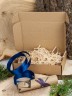 Набор для упаковки подарка - подарочная коробка 13х18,5х4 см 5 шт. УП-297