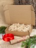 Набор для упаковки подарка - подарочная коробка 13х18,5х4 см 3 шт. УП-302