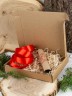 Набор для упаковки подарка - подарочная коробка 17х21,5х3 см 1 шт. УП-306