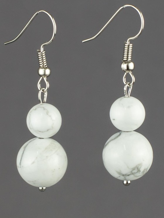 Серьги "Дарина" турквенит с8514