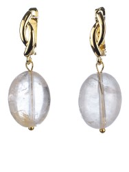 Серьги из кварца "Настроение" 03-1189