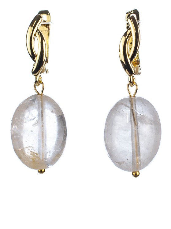 Серьги из кварца "Настроение" 03-1189