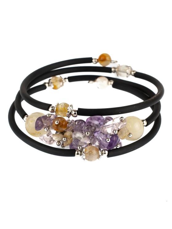Браслет из аметрина "Мелодия" 02-983