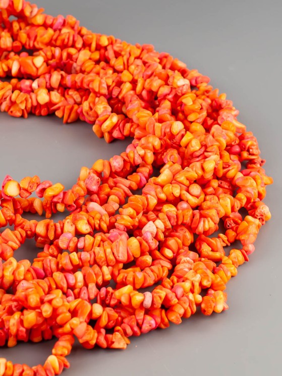 Бусины из коралла "Галтовка" 01-1287