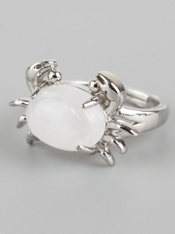 Кольцо из горного хрусталя "Мечта" 04-389