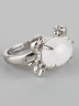 Кольцо из горного хрусталя "Мечта" 04-389