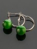 Серьги из кошачьего глаза "Самба 2" с8606