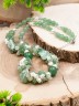 Бусы из нефрита "Сказки леса" 10-051