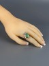 Кольцо из нефрита "Мудрость" 04-764