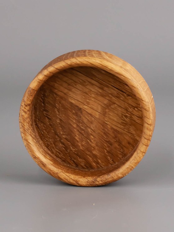 Тарелочки из дерева дуб d 7 см (2 шт) 54-070