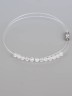Колье с горным хрусталем "Нежность" 01-499