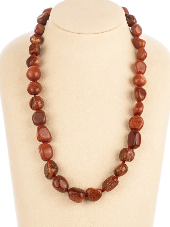 Бусы из авантюрина «Настроение» 01-655