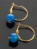 Серьги из кошачьего глаза "Самба 2" с8607