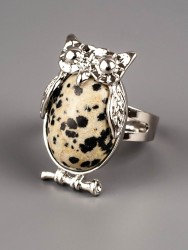 Кольцо из яшмы "Мудрость" 04-765