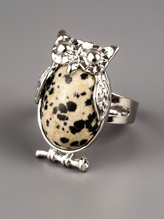 Кольцо из яшмы "Мудрость" 04-765