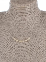 Колье с цитрином "Нежность" 01-500