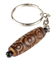 Брелок из агата "Дзи 10 Глаз" БРК-896