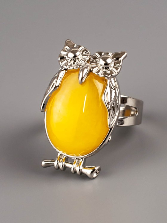 Кольцо из кварца "Мудрость" 04-766