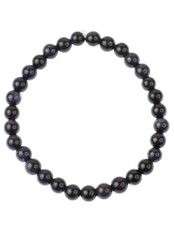 Браслет из авантюрина "Классический 6" 02-504