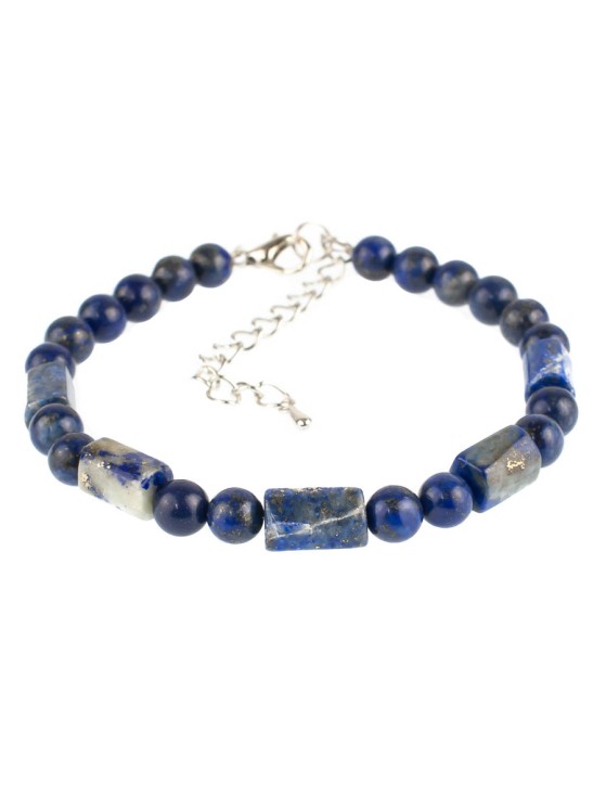 Браслет из лазурита "Карамель" 02-994