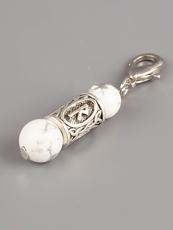 Брелок "Руна Райдо" с турквенитом БРК-937