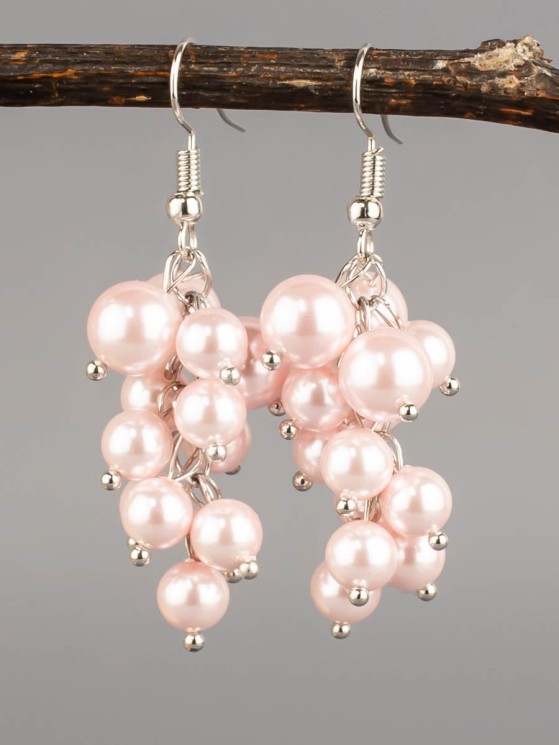 Серьги из жемчуга Майорка "Соцветие" 03-1579