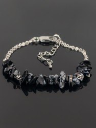 Браслет "Забава" обсидиан бп11083