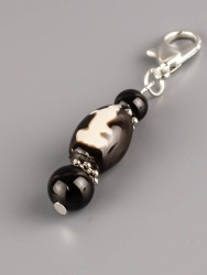 Брелок "Дзи Гуань Инь" с агатом БРК-962