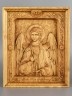 Икона Святой Ангел Хранитель резная из дерева 51-034