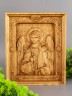 Икона Святой Ангел Хранитель резная из дерева 51-034