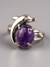 Кольцо из аметиста "Радость" 04-675
