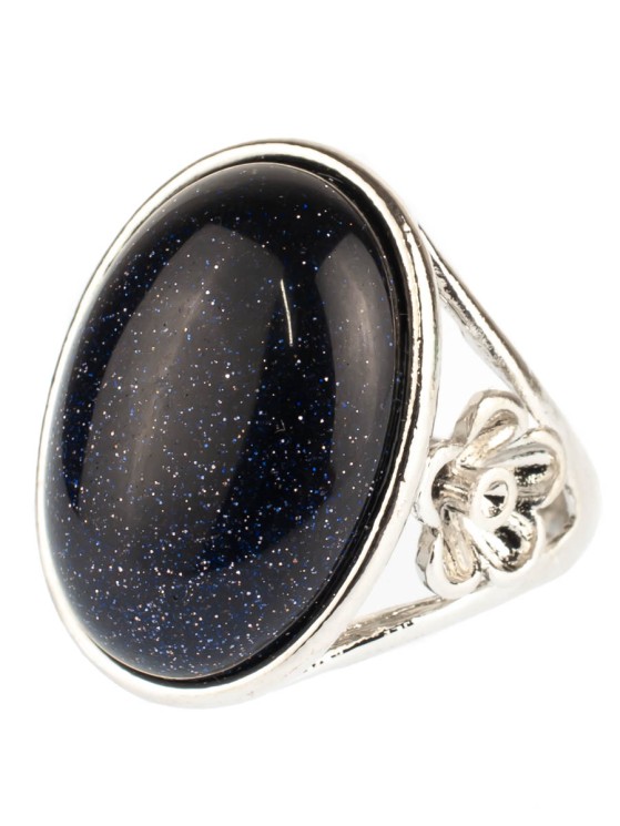 Кольцо из авантюрина"Элегант" кп-5512