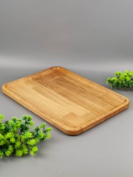 Поднос из дерева дуб 25х34 см 54-178