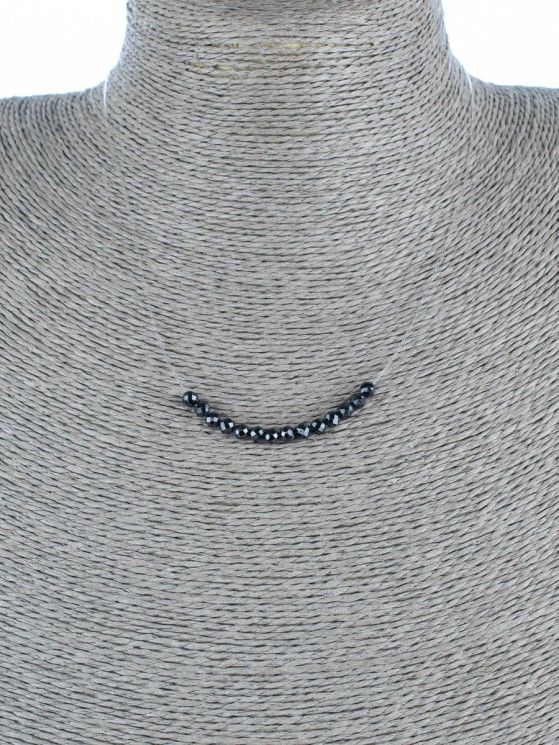 Колье с кубическим цирконием "Нежность" 01-505