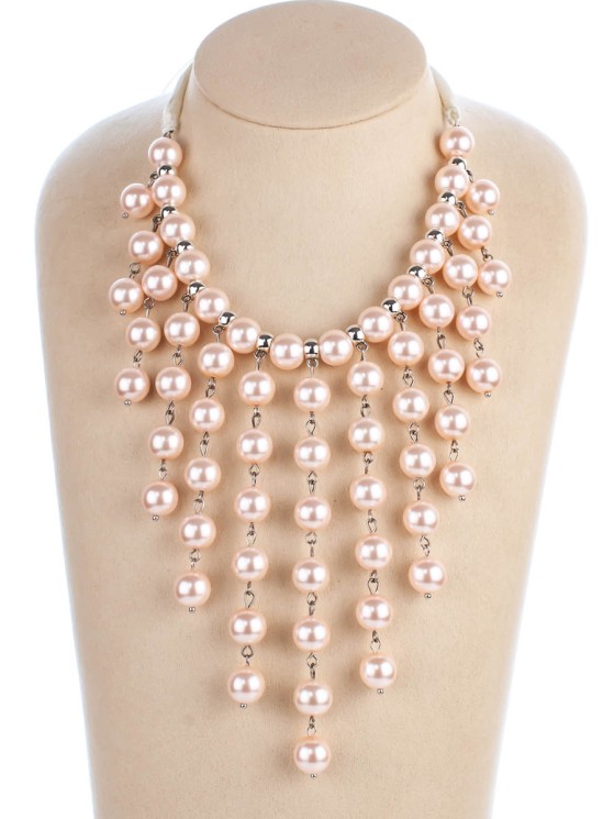 Колье из жемчуга майорка "Красотка" П11798