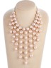 Колье из жемчуга майорка "Красотка" П11798