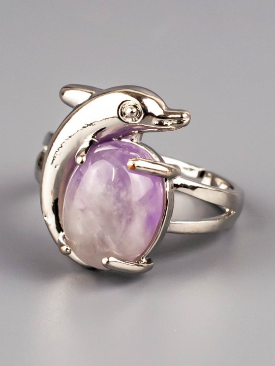 Кольцо из аметиста "Радость" 04-677