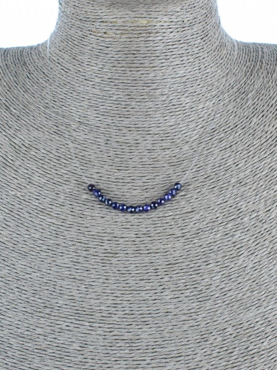 Колье с кубическим цирконием "Нежность" 01-507