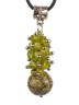 Кулон из хризолита "Мелодия" 01-722