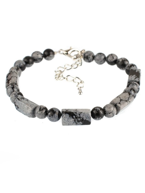 Браслет из обсидиана "Карамель" 02-1013