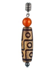 Кулон из агата "Дзи 9 Глаз" пд-0990