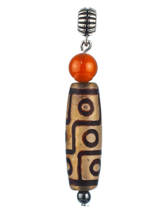 Кулон из агата "Дзи 9 Глаз" пд-0990