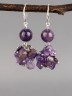 Серьги из аметиста "Рапсодия" 03-1634