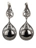 Серьги из гематита "Анжелика" сг-237-ГМ
