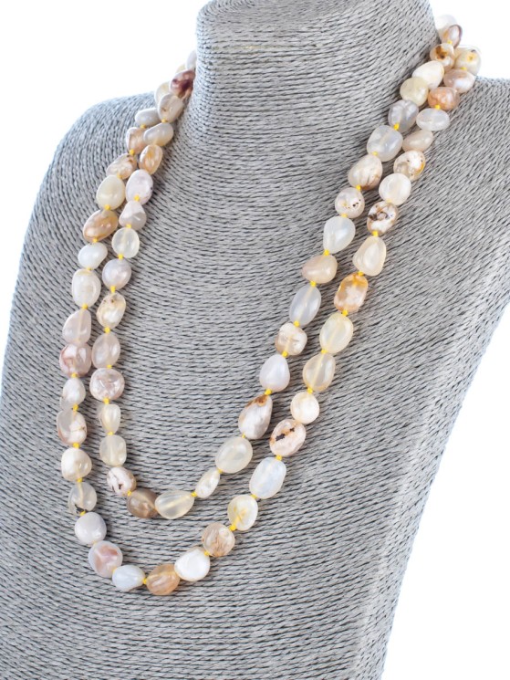 Бусы из агата «Настроение» П11591