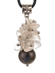 Кулон из лабрадора "Мелодия" 01-725