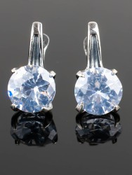 Серьги из фианита "Веста" сг-168-ФН1