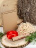 Набор для упаковки подарка - подарочная коробка 13х18,5х4 см 1 шт. УП-301