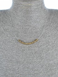 Колье с гематитом "Нежность" 01-511